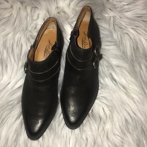 Lucky brand black booties